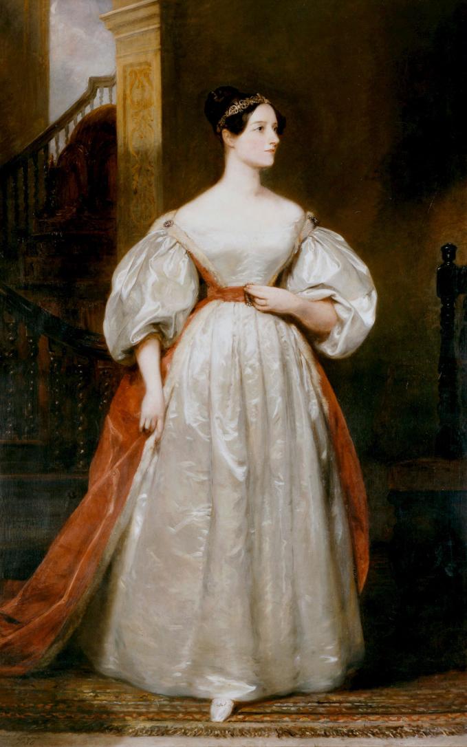 Bức họa Ada Lovelace năm 1836. Nguồn: britannica.com