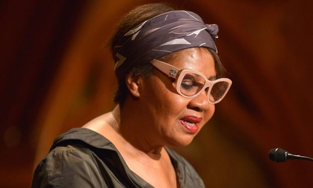 Nhà văn Jamaica Kincaid.