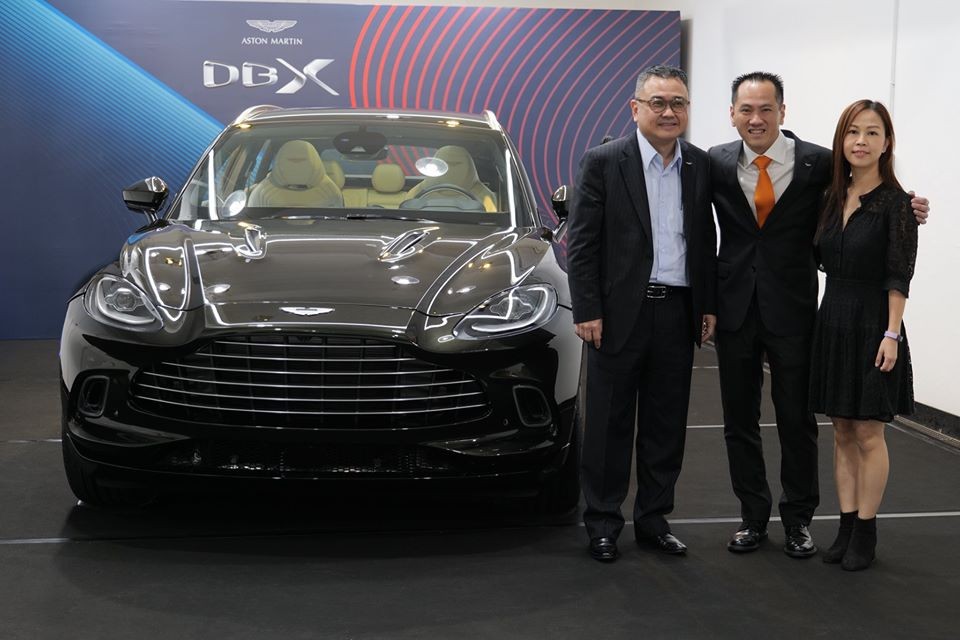 SUV hạng sang cỡ lớn Aston Martin DBX đã được giới thiệu ở Hồng Kông