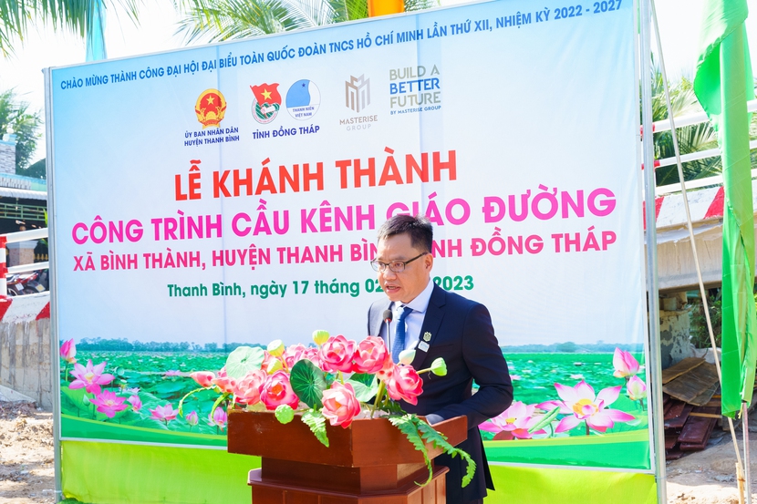 Masterise Group khánh thành cây cầu đầu tiên thuộc chương trình 