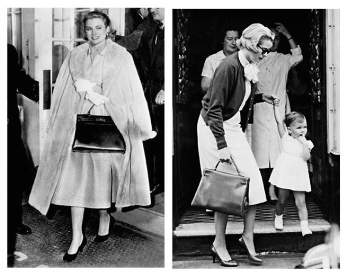 Công nương Grace Kelly luôn đem chiếc Hermès Kelly bên mình