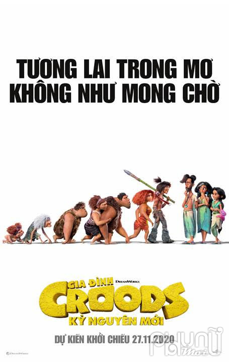 'Croods: Kỷ nguyên mới': bữa tiệc thị giác tuyệt vời nhất trong mùa đông năm nay