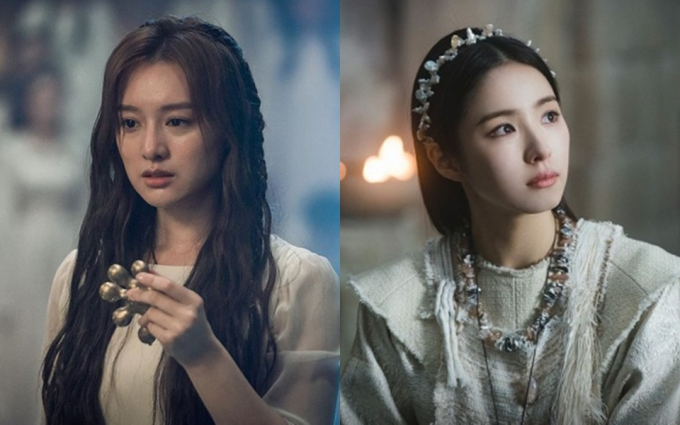 Vai diễn từng do Kim Ji Won (trái) đảm nhận nay về tay Shin Se Kyung (phải) - Ảnh: tvN