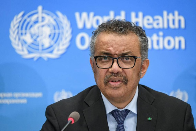 Tổng giám đốc WHO Tedros Adhanom Ghebreyesus.