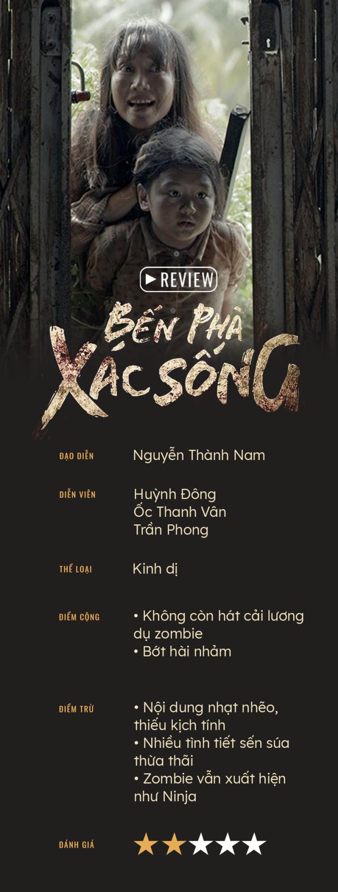 Bến Phà Xác Sống: Không còn màn hát cải lương dụ zombie vì cả bộ phim là một vở cải lương sến súa