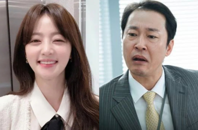 Song Ha Yoon và Kim Joong Hee trông như bố con trên màn ảnh, nhưng thực tế chỉ chênh nhau 2 tuổi