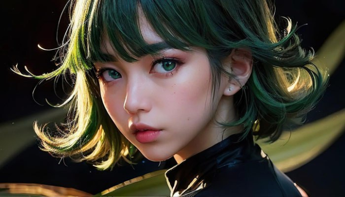 One Punch Man: AI tưởng tượng Tatsumaki khi bước ra đời thật