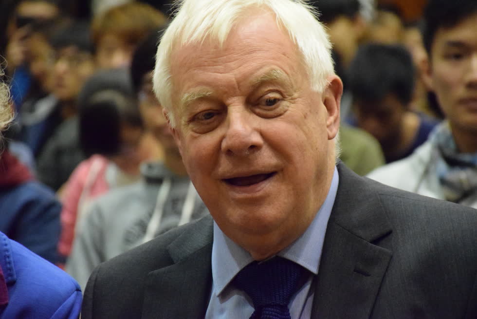 Chris Patten, Thống đốc cuối cùng của Anh tại Hồng Kông.