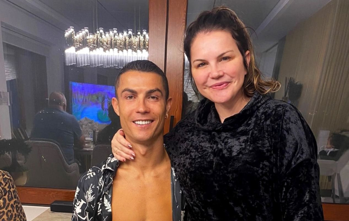 Ronaldo và chị gái Katia Aveiro