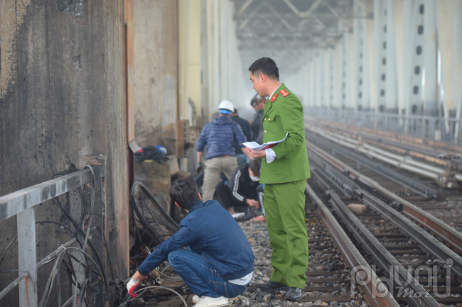 Công an đang liệt kê thiệt hại và điều tra xác minh làm rõ nguyên nhân vụ cháy