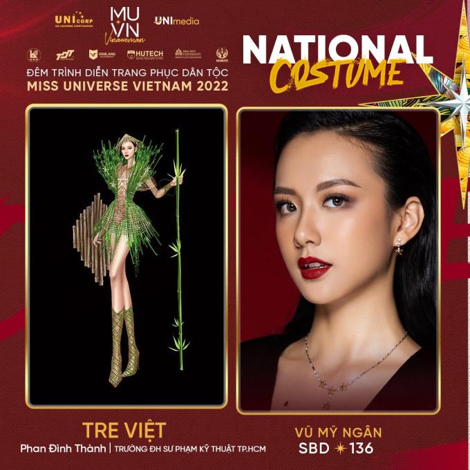 Trang phục dân tộc tại Miss Universe Việt Nam 2022: lấy ý tưởng từ nghề nail, ve chai, bánh tráng...