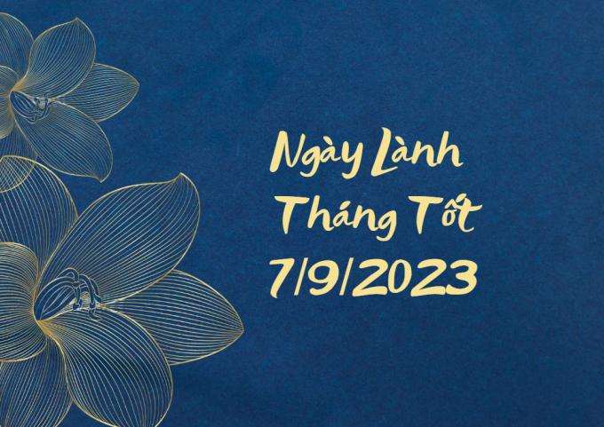 Xem ngày lành tháng tốt 7/9/2023: Nên hạn chế làm việc lớn, vẫn có thể tiến hành làm các việc nhỏ