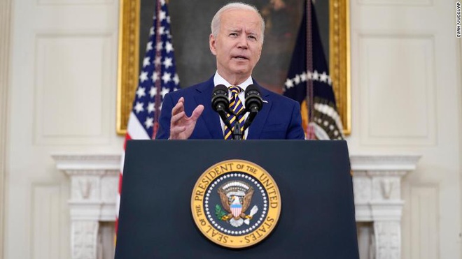 Tổng thống Mỹ Joe Biden. Ảnh: CNN.