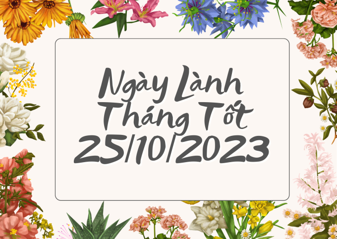 Xem ngày lành tháng tốt 25/10/2023: Nên chọn hôm nay để nhận xe, mua nhà