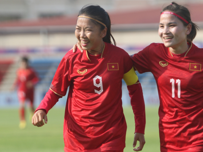 Huỳnh Như từng được Lank FC cho phép về tham dự SEA Games 32 dù khi đó mùa giải tại Bồ Đào Nha chưa kết thúc. (Ảnh: Linh Đan)