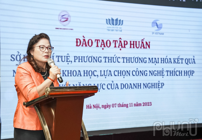 Ths. Lê Thị Khánh Vân – Giám đốc Trung tâm Ứng dụng Khoa học công nghệ và Khởi nghiệp (Hội Nữ trí thức Việt Nam)