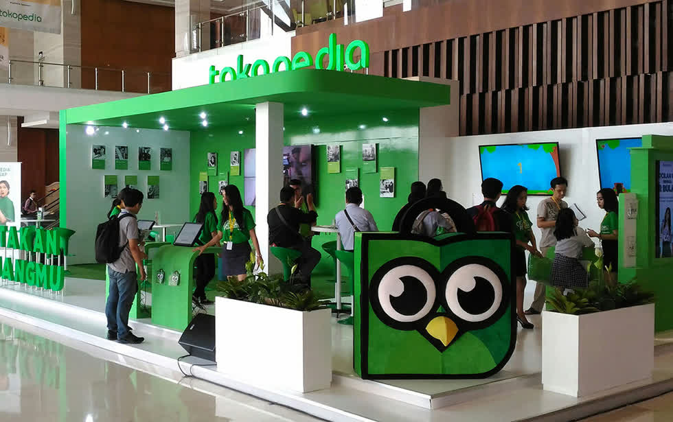 Tokopedia đang là kỳ lân công nghệ lớn thứ 3 tại Indonesia. Ảnh: Tech In Asia