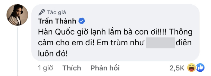 Trấn Thành nói về lý do trùm kín người, nhưng không nhắc đến chuyện quấn băng quanh cổ và đầu 