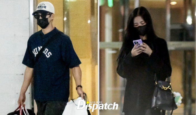 Cặp đôi bị Dispatch tung ảnh hẹn hò tại nhà vào đầu tháng 8, ngay sau khi Jisoo trở về từ 2 đêm concert Born Pink tại Hà Nội