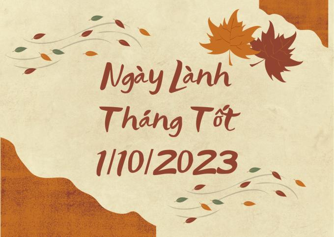 Xem ngày lành tháng tốt 1/10/2023: Ngày đầu tiên của tháng 10 mọi việc đều dễ thành