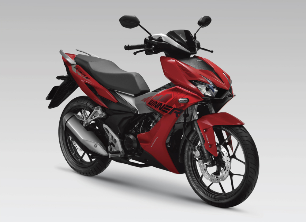 Honda Winner X Đỏ Bạc Đen