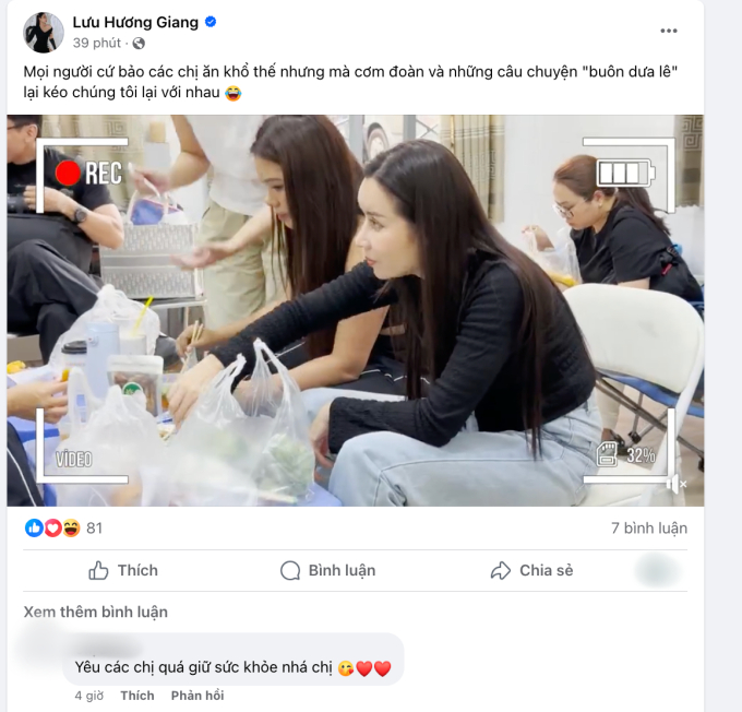 Bài đăng mới nhất của Lưu Hương Giang sau khi Mỹ Linh nói đến mối quan hệ giữa cô với chồng cũ