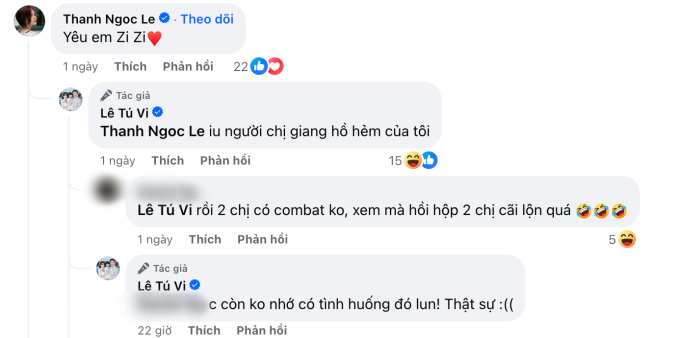 Thanh Ngọc và Tú Vi tương tác qua lại thoải mái, vui vẻ sau màn combat cực căng trong tập 5