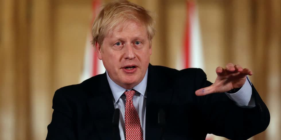 Ông Boris Johnson được xác định nhiễm COVID-19 hôm 27/3.