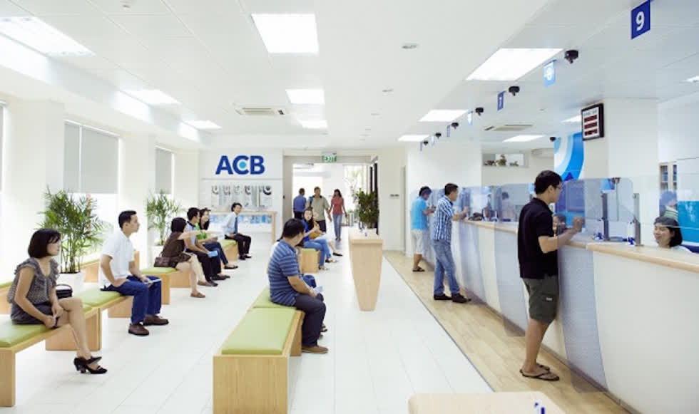 ACB vừa lên sàn HOSE vừa lãi vượt 14% kế hoạch. Ảnh: ACB