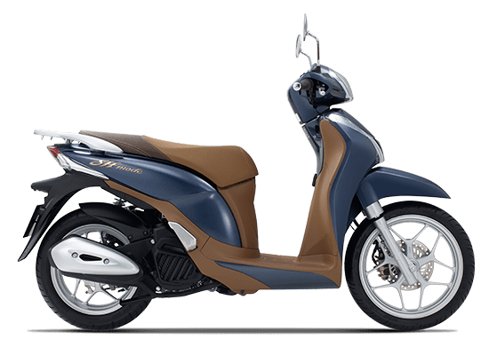 Phiên bản thời trang Honda SH Mode màu xanh lam 51.69 triệu đồng.