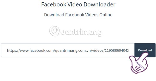 Cách đơn giản nhất để tải video Facebook về máy tính