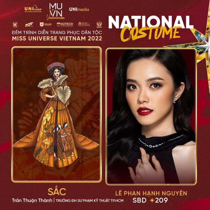 Trang phục dân tộc tại Miss Universe Việt Nam 2022: lấy ý tưởng từ nghề nail, ve chai, bánh tráng...