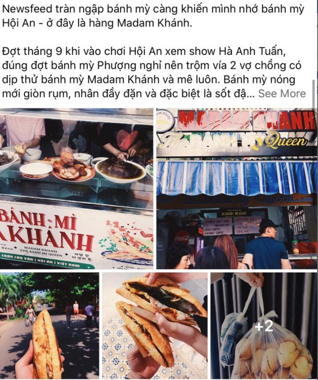 Newfeed ngập tràn hình ảnh về bánh mì.