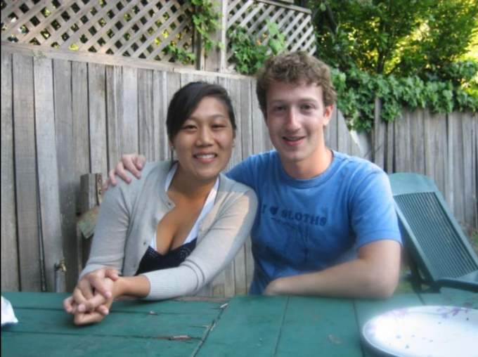 Bức ảnh mà Mark Zuckerberg đăng cùng những dòng tâm sự phía trên