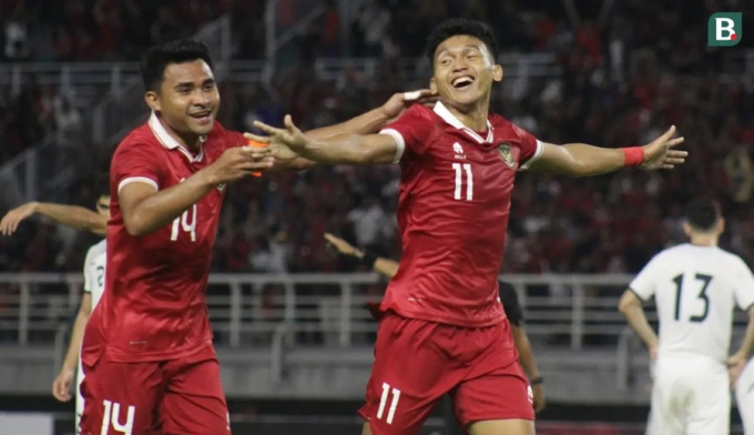 Rumakiek ghi bàn thắng vô cùng quan trọng cho U23 Indonesia.