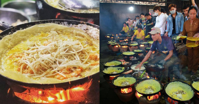Món bánh xèo của Việt Nam được thực khách trong và ngoài nước yêu thích.  