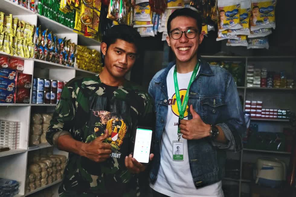 Tokopedia đang phủ sóng hầu hết hệ thống bán lẻ tạp hoá dạng wurang khắp cả nước. Ảnh: Selular