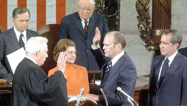 Tổng thống Gerald Ford. Ảnh: History