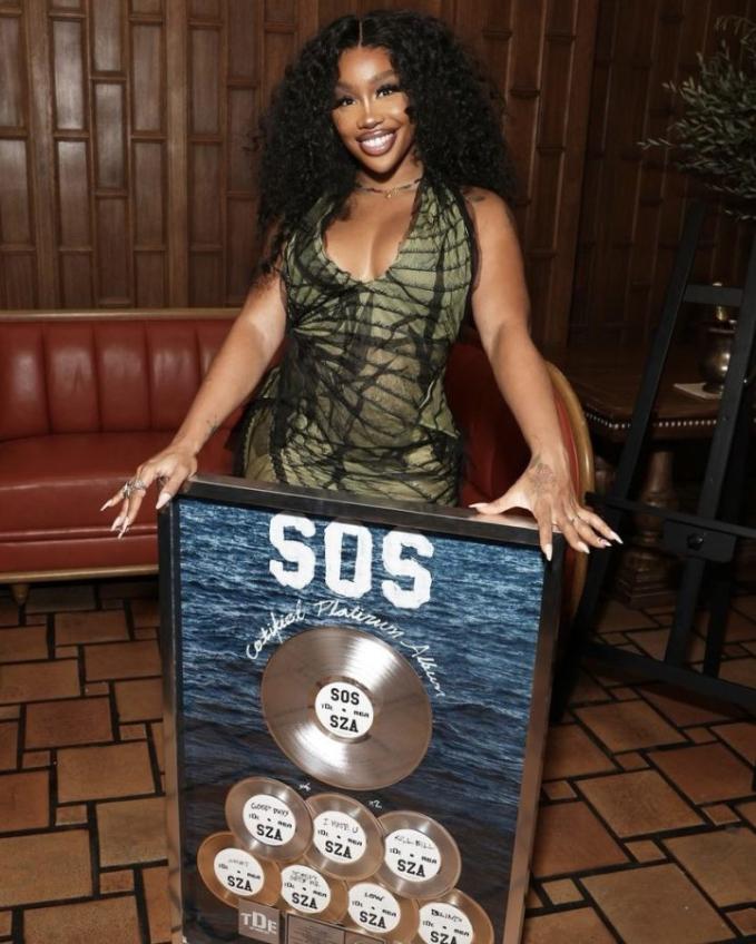 SZA được đề cử ở 9 hạng mục Grammy năm nay