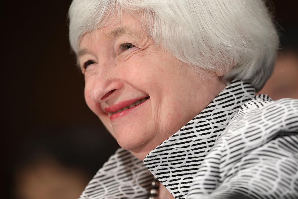 Cựu chủ tịch Cục Dự trữ Liên bang Mỹ - Janet Yellen, đã được tổng thống đắc cử Joe Biden đề cử làm Bộ trưởng Tài chính Mỹ. Ảnh: Getty.