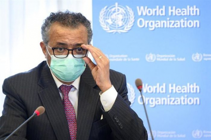   Tổng Giám đốc WHO Tedros Adhanom Ghebreyesus. (Ảnh: AP)  