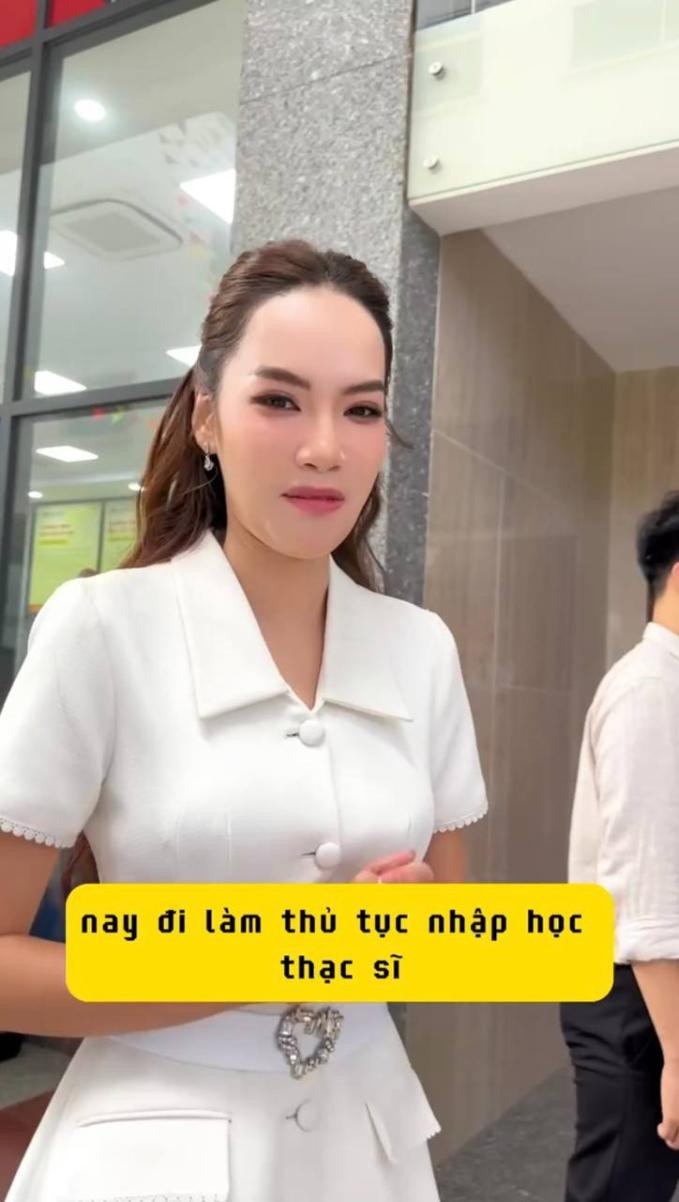  Hoàng Phương cảm thấy hết sức hào hứng khi có thể tiếp cận với chương trình học bậc Thạc sĩ.