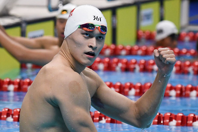 Kình ngư Sun Yang.