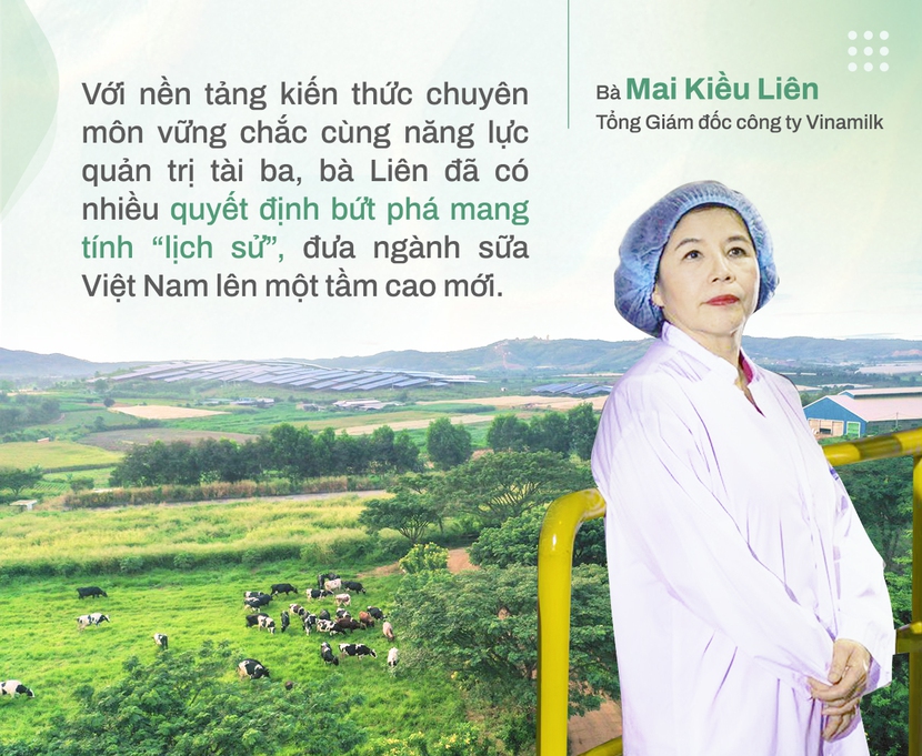 Bà Mai Kiều Liên - nữ doanh nhân, nhà khoa học tâm huyết vì ngành sữa - Ảnh 1.