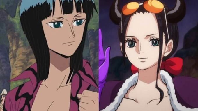 Màu da của Nico Robin trước timeskip.