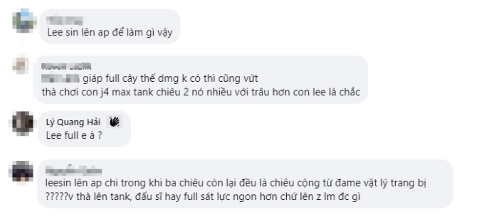   Tương tự, Leesin phép thuật có thể buff giáp lớn, nhưng lại thiếu hụt về mặt sát thương.  