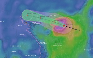 Bão số 3 cách Quảng Ninh 230km, miền Bắc mưa lớn, gió giật mạnh