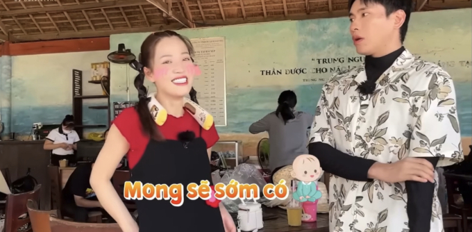 Nữ diễn viên cũng mong sớm có tin vui sau khi kết hôn 