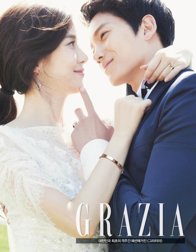 Ji Sung và Lee Bo Young kết hôn năm 2013