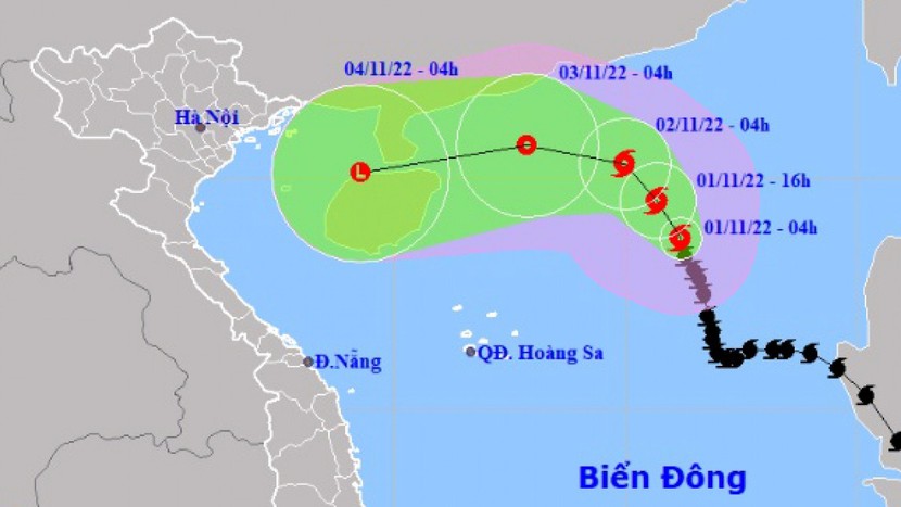 Bão số 7 giật cấp 13, khả năng ít ảnh hưởng trực tiếp đất liền nước ta - Ảnh 1.